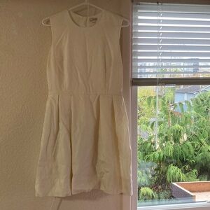 White cotton dress